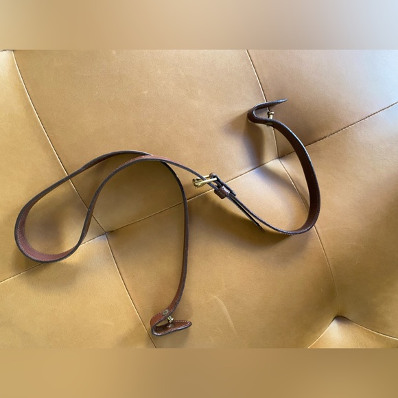 Vintage Dooney & Bourke All Weather Leather Brown Black Handbag Bag Satchel D&B - Picture 9 of 15